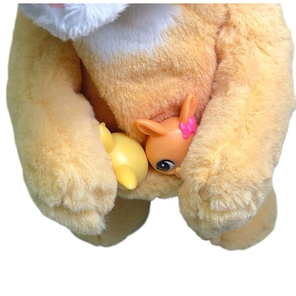 FurReal Friends Mama Josie Kangaroo + 2 Baby Joeys Tested & Working 70 Sounds - Picture 3 of 10